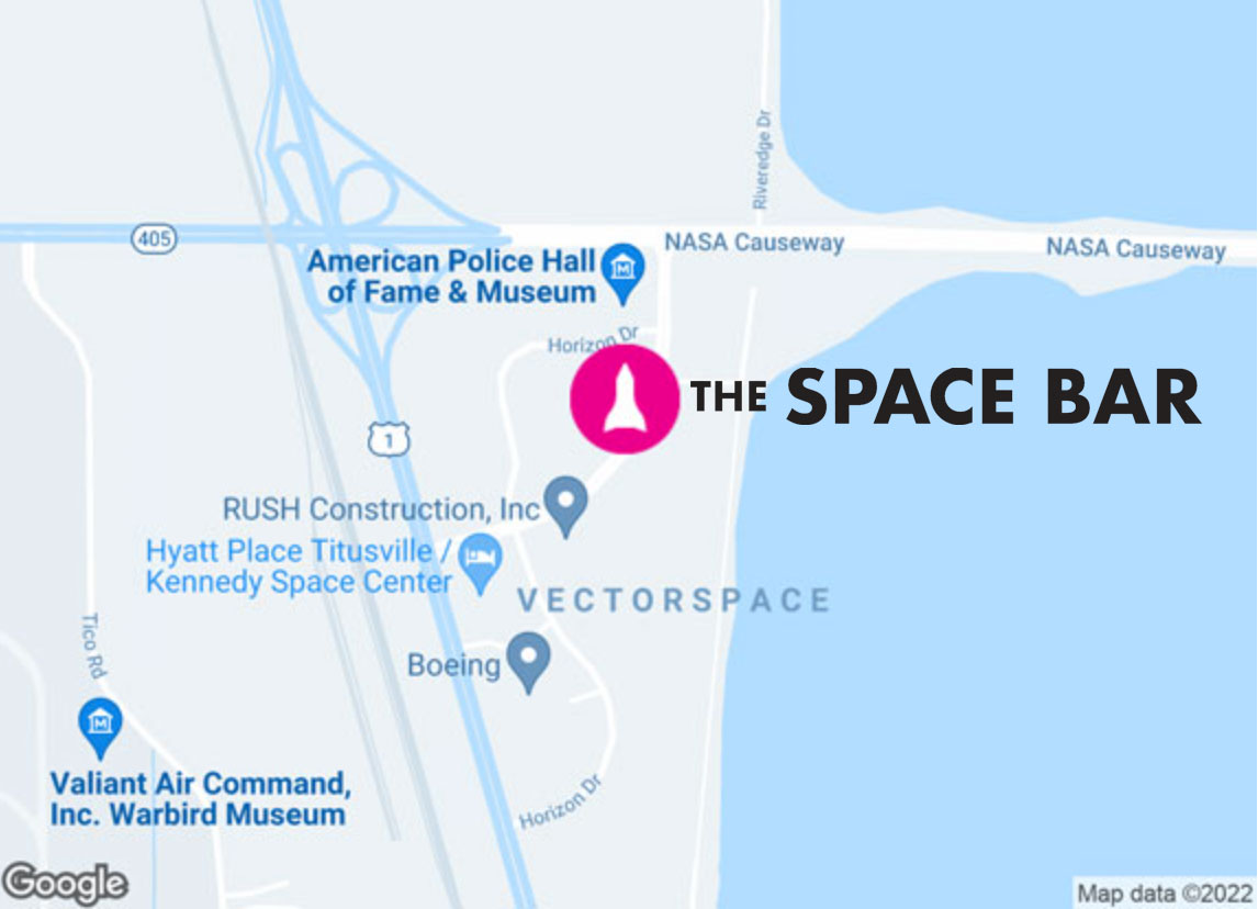 The Space Bar location in Google Maps